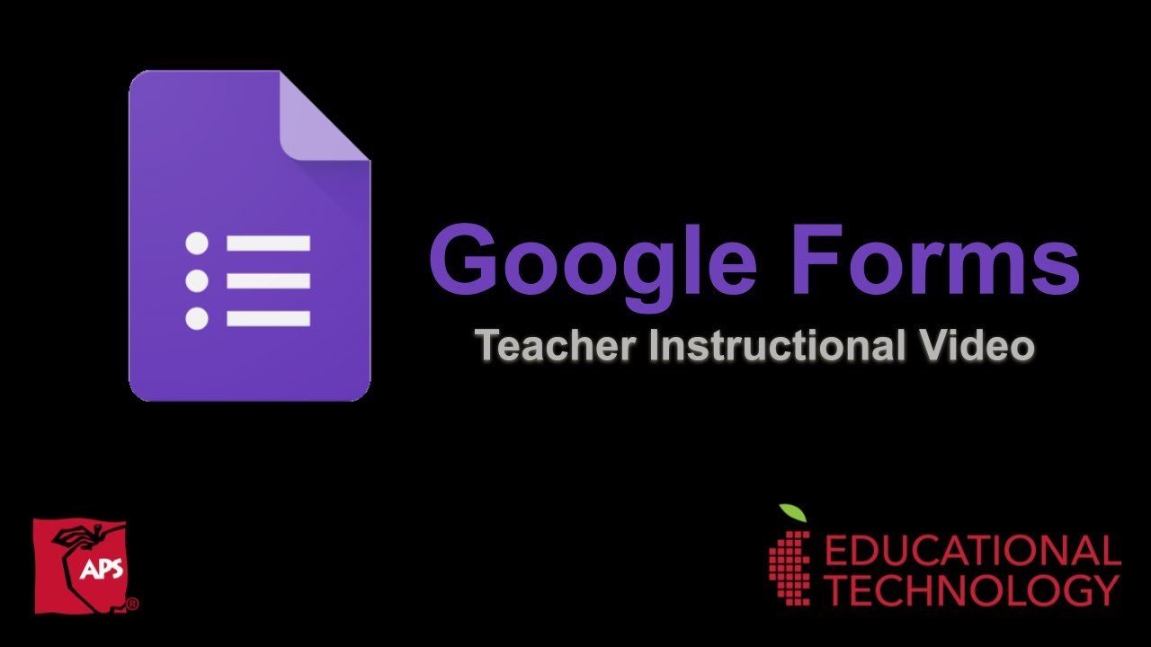 Google Forms Overview May 2020