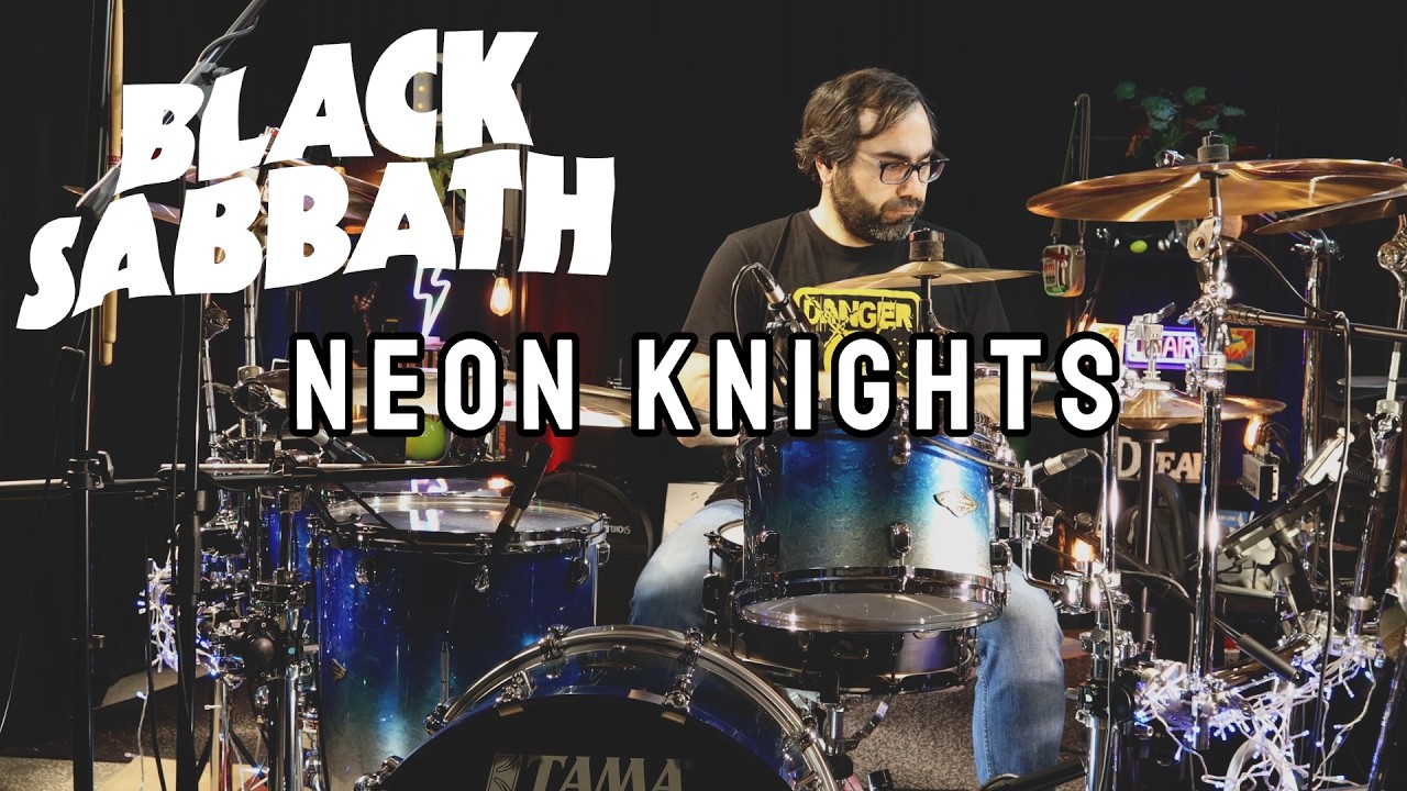 Black Sabbath - Neon Knights Drum Cover