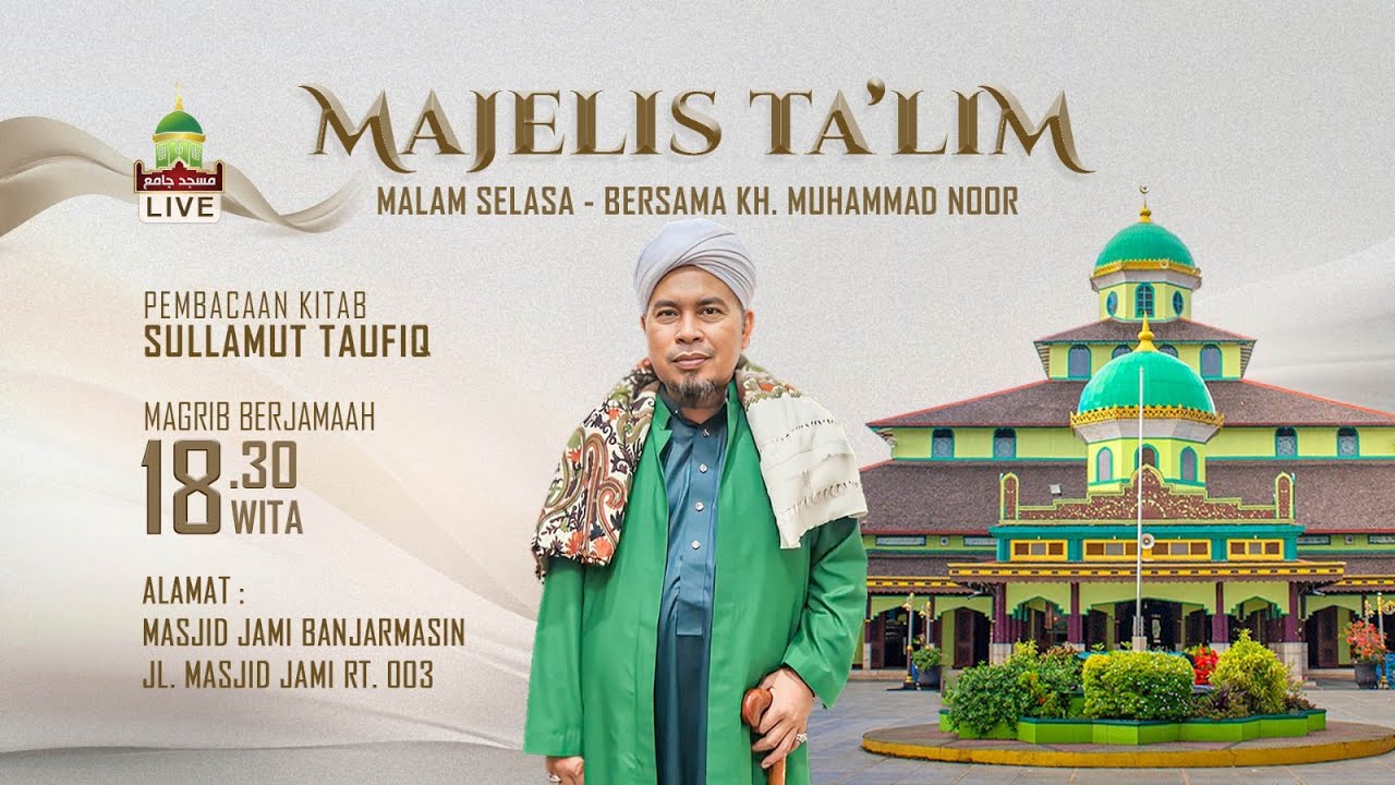 Kajian Kitab Sullamuttaufik - (19 Januari  2026)