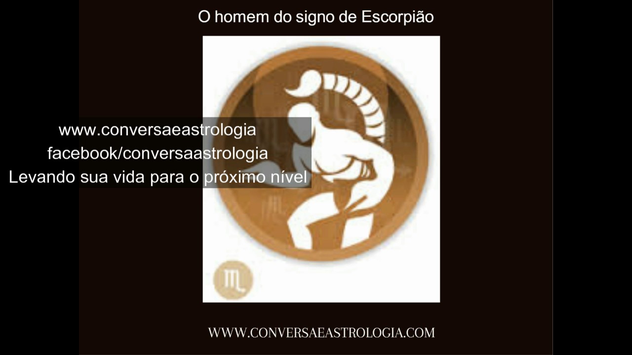 O Homem do signo de Escorpião ♏ por LAÍS PINHEIRO
