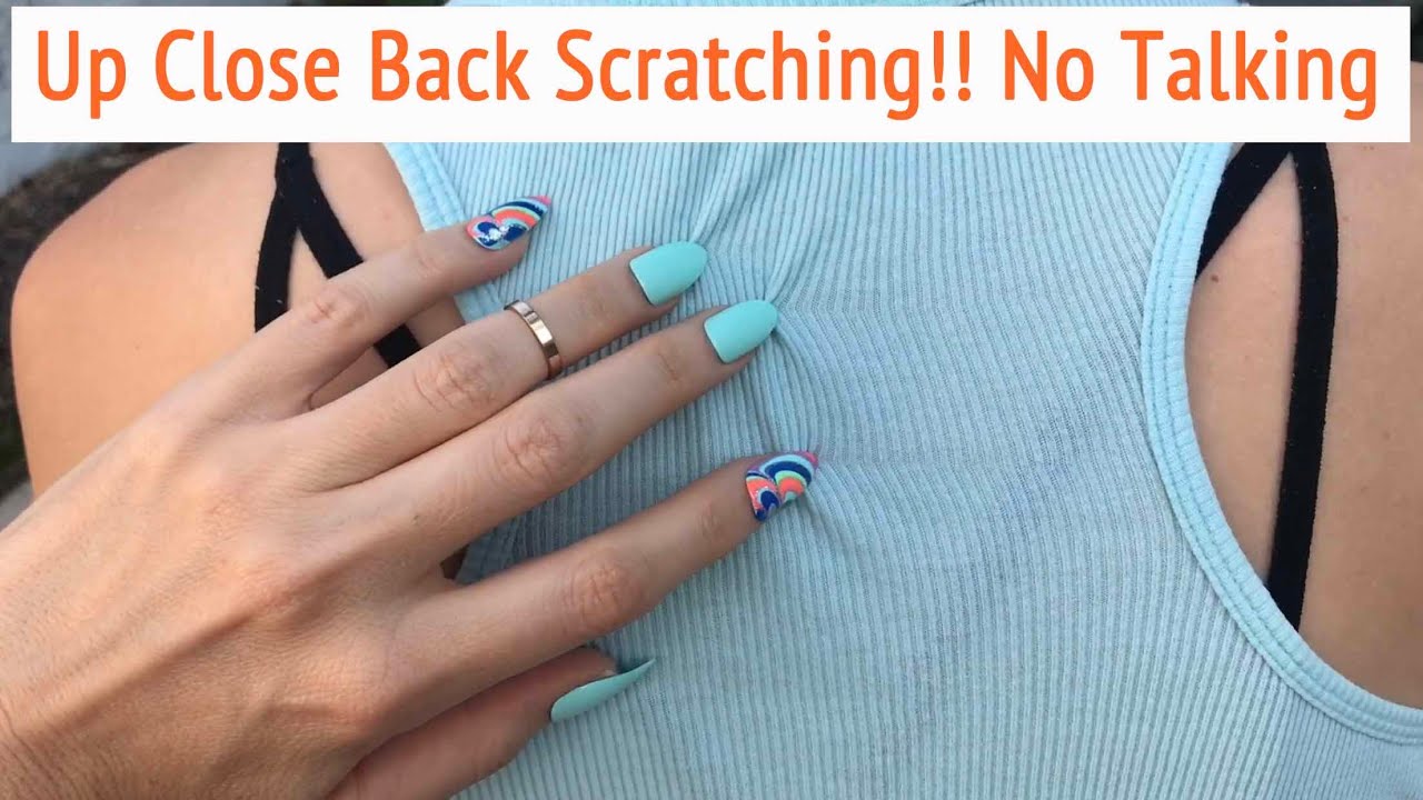 ASMR * Up Close Back Scratching * Arm Scratching * Head Scratching * No Talking * ASMRVilla