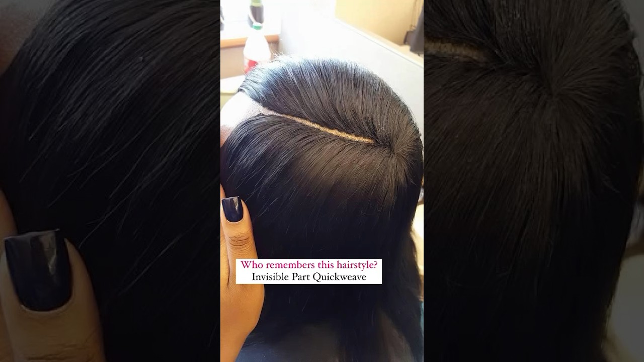 Invisible Part Quickweave (No Leave Out) 👀