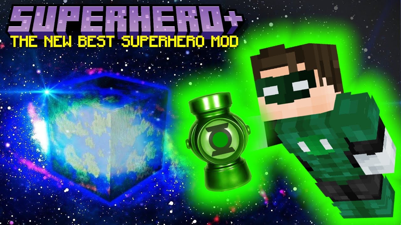 I Added GREEN LANTERN to Minecraft!