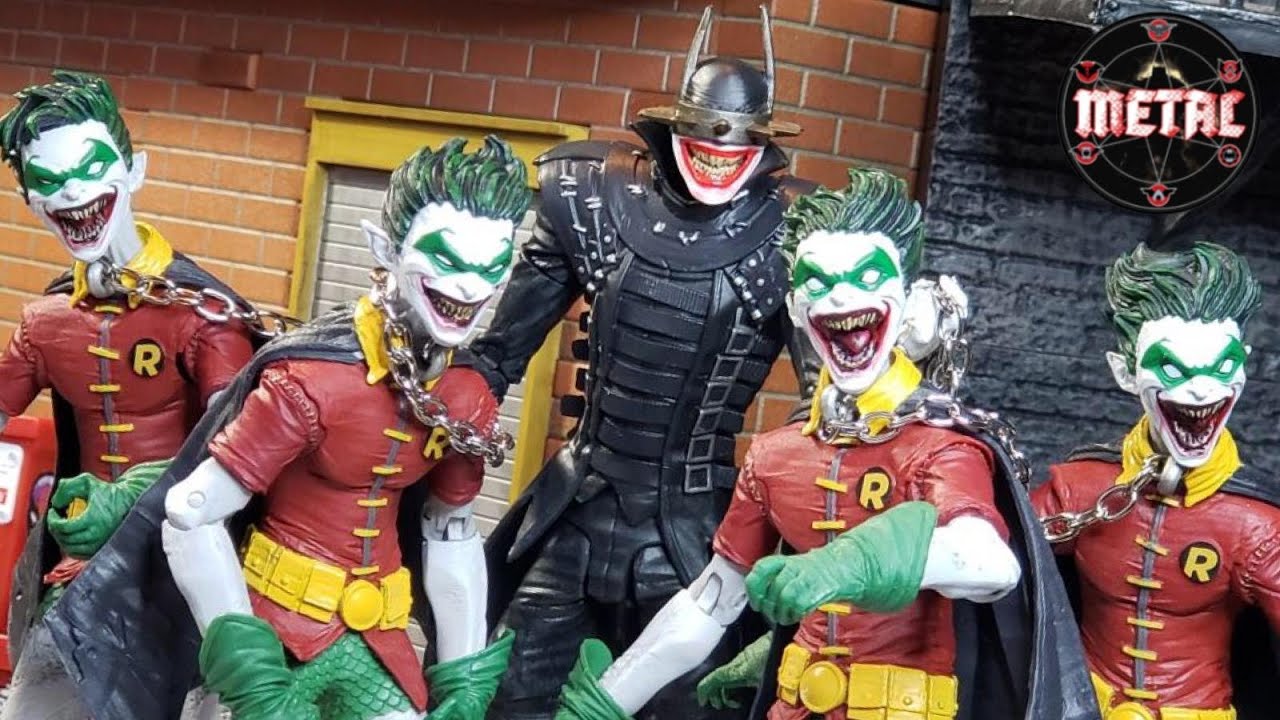 Building a ROBIN CROW Army | The Batman Who Laughs | DC Multiverse | McFarlane Toys | DC Comics |