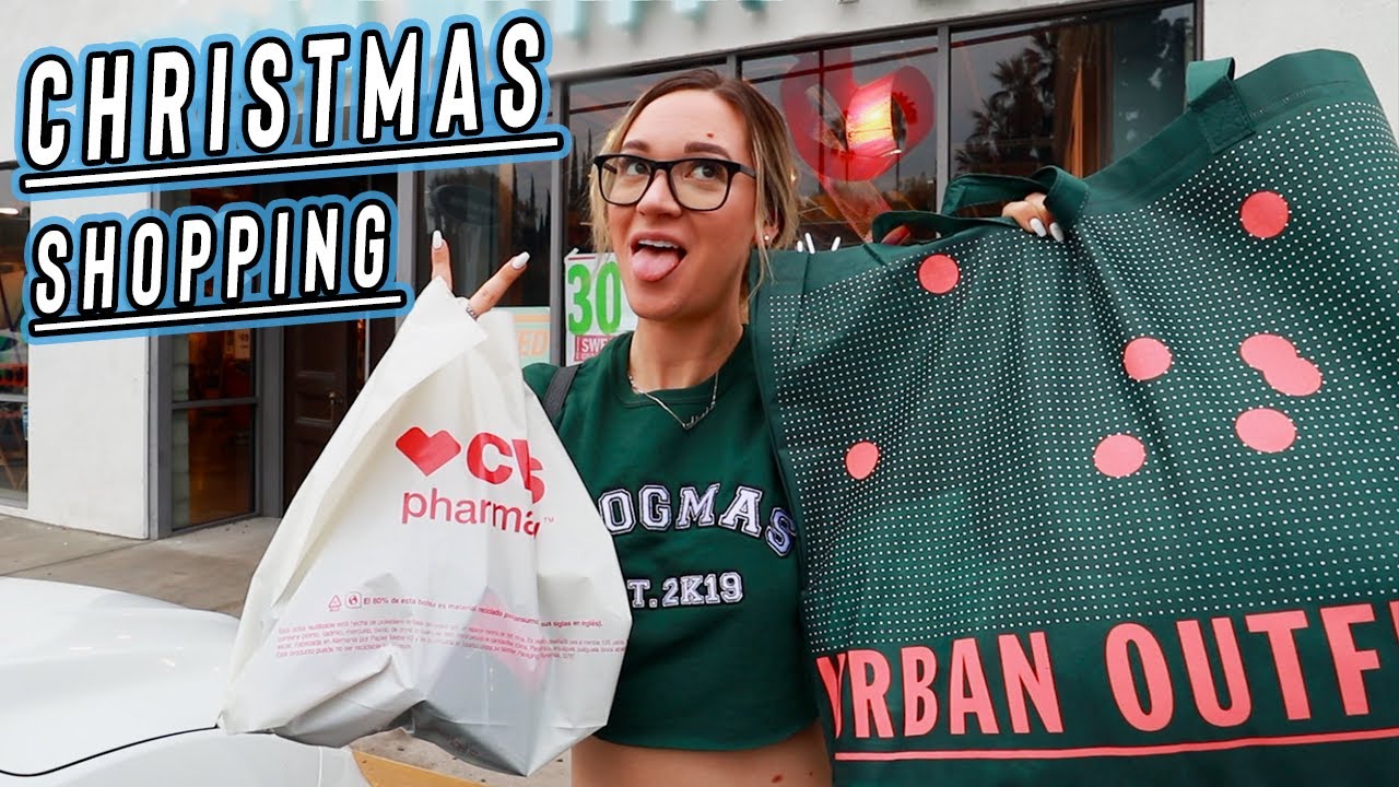 christmas present shopping for myself cause i'm annoying! vlogmas day 7