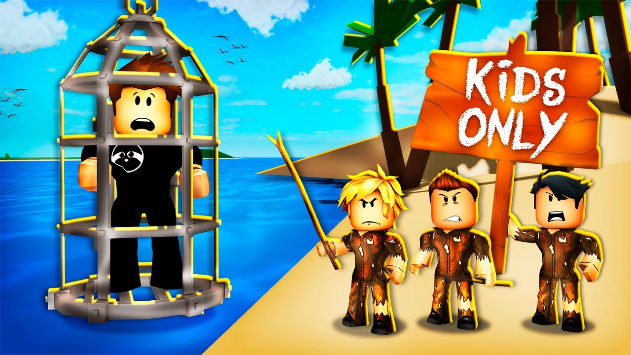 Trapped On KIDS ONLY Island.. (Brookhaven RP)