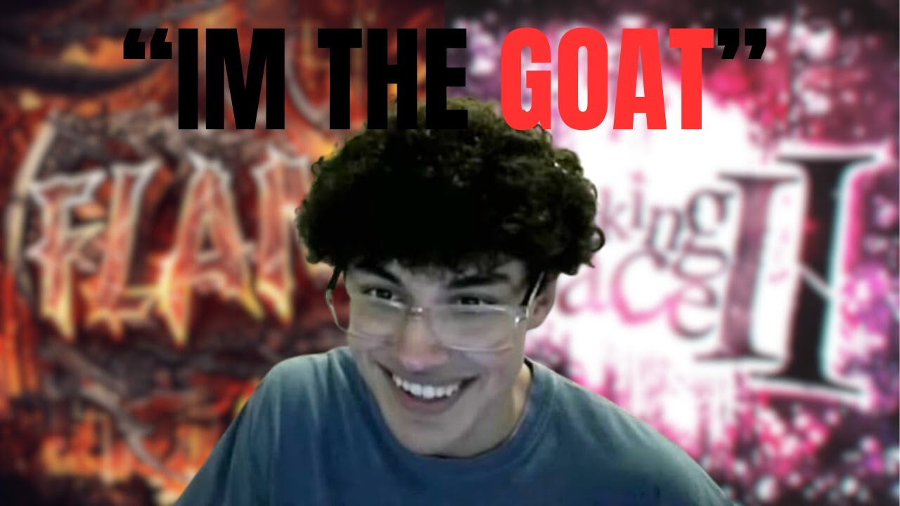 Zoink's Reaction After Beating Top10 Demons for Exactly 7 Minutes and 59 Seconds