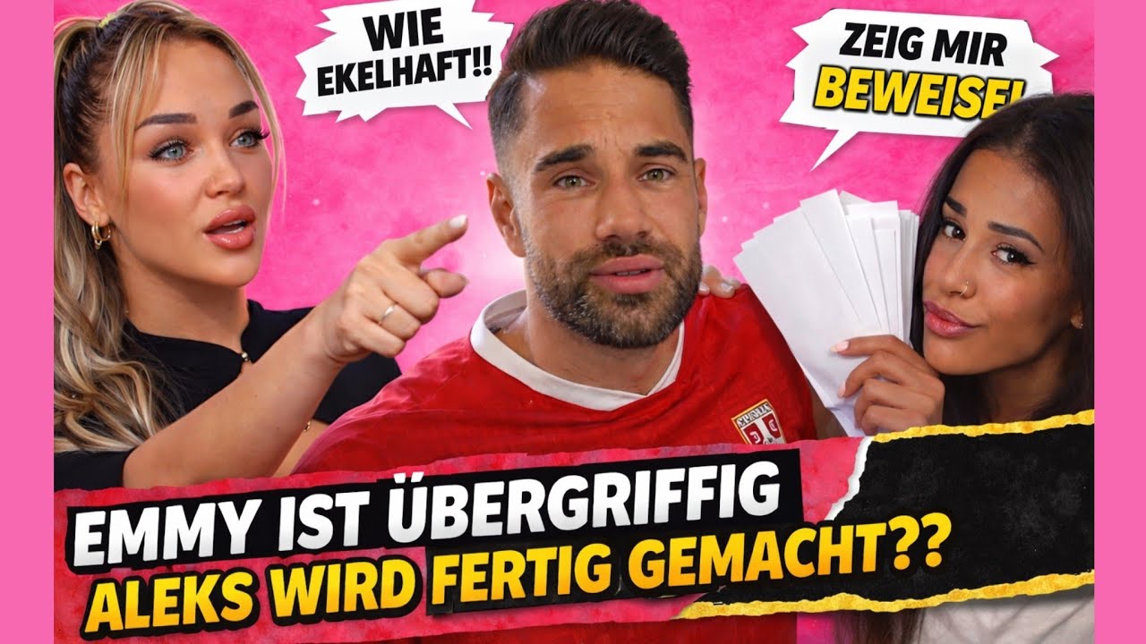 Emmy ist übergriffig, aber Aleks wird fertig gemacht?? & Vanessa will Beweise?? Couple Challenge