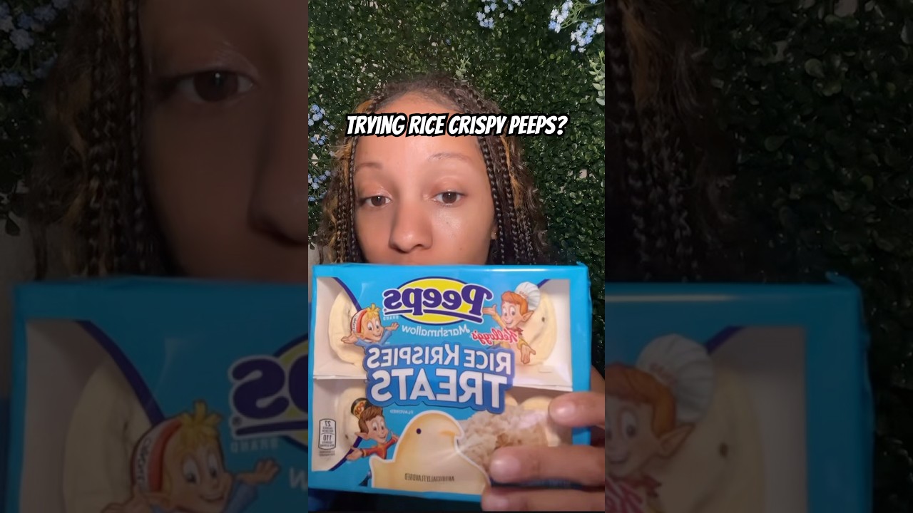 Eating Peeps Marshmallows Challenge 🍬 | Taste Test & Reactions #asmr