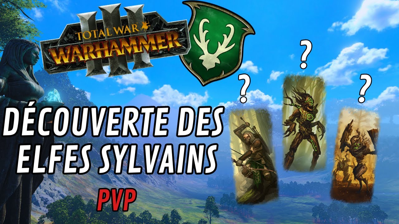 Découverte des Elfes Sylvains ! Les écolos du PVP (Total War: Warhammer 3)