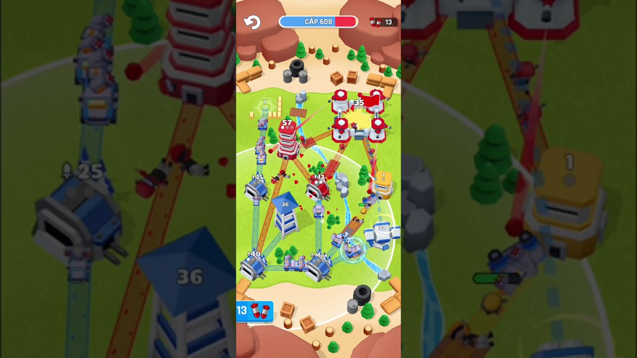 Tower War level 608