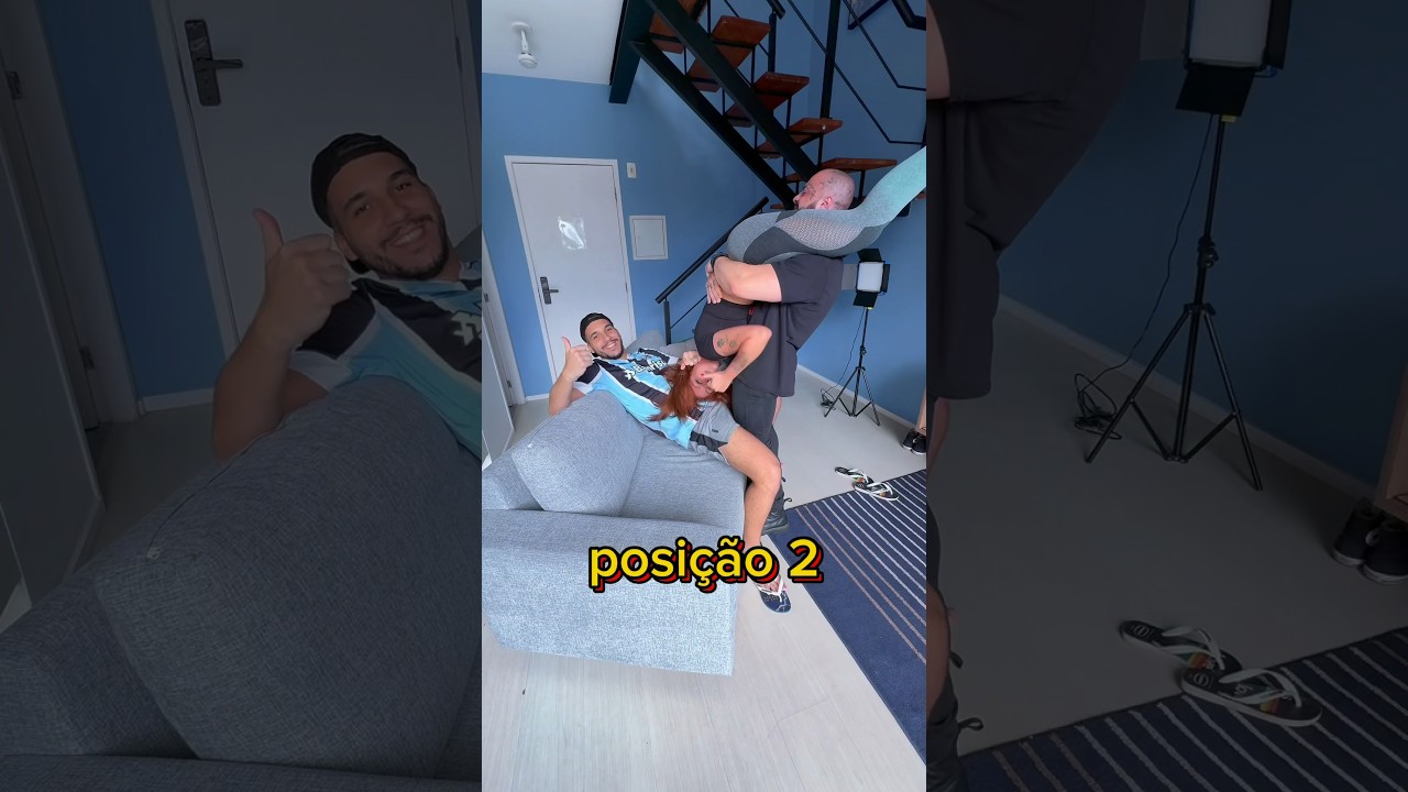 Dicas de posi&ccedil;&otilde;es para fazer com seu marido e os amigos dele 👏❤️ @gabespec_ofc