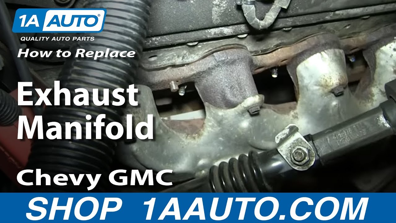 How To Replace Exhaust Manifold Bolts 99-07 Chevy Suburban