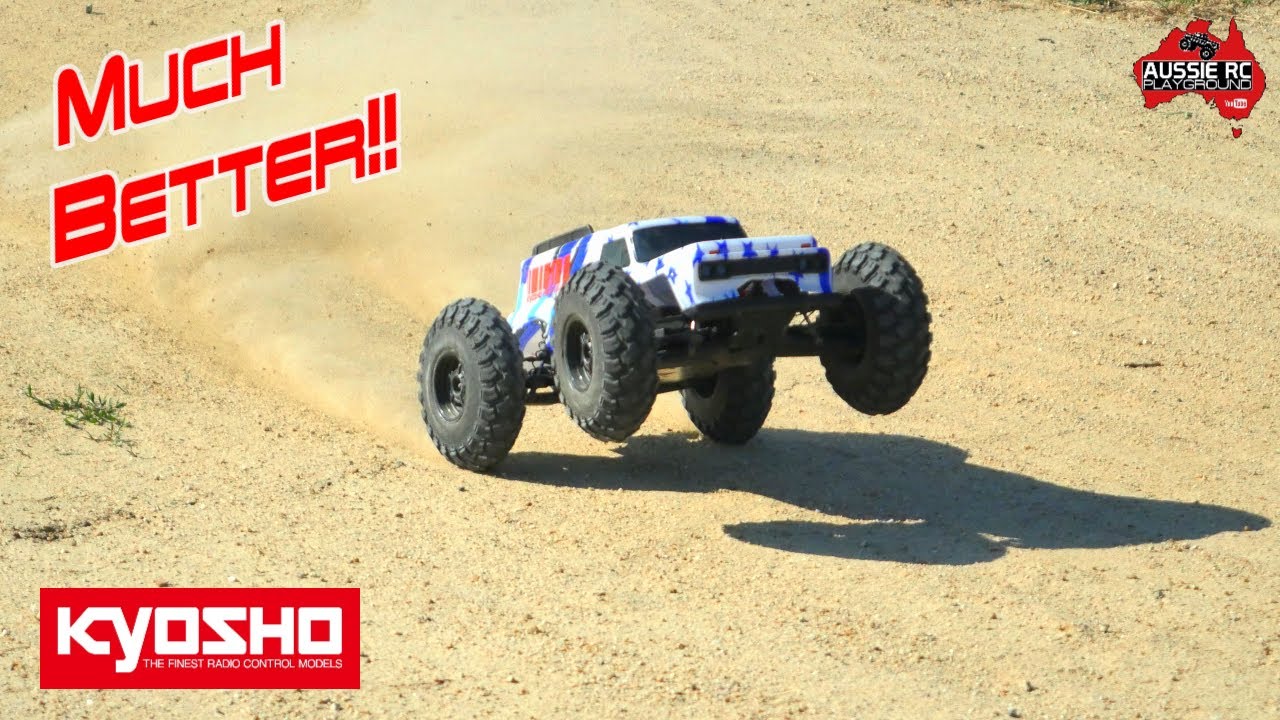 Backflipping Monster! Kyosho Mad Wagon on 3S with a 16T Pinion