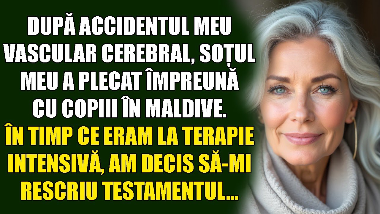 După accidentul meu vascular cerebral, soțul meu a plecat împreună cu copiii în Maldive. În timp...
