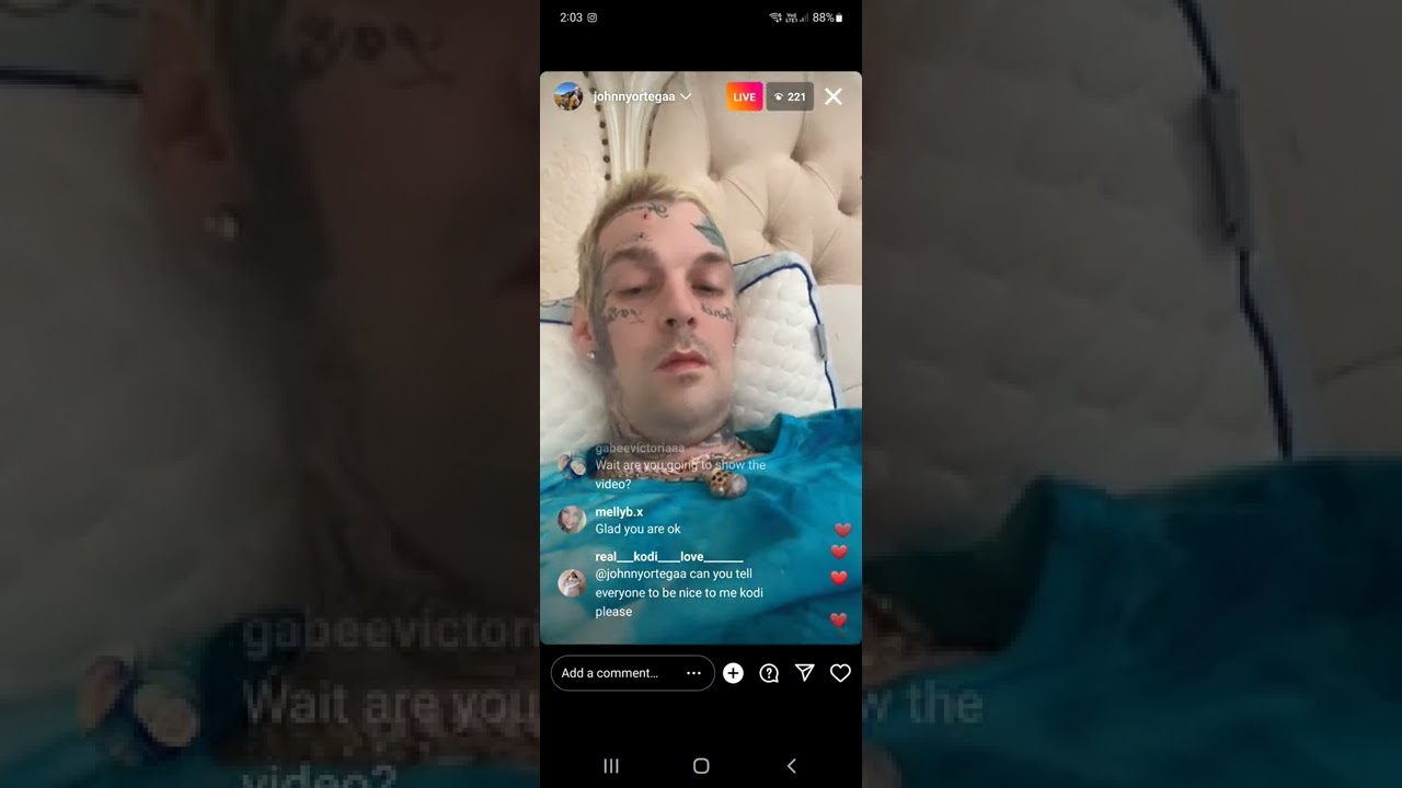 Aaron Carter says he's not going to show video of his 'fight'