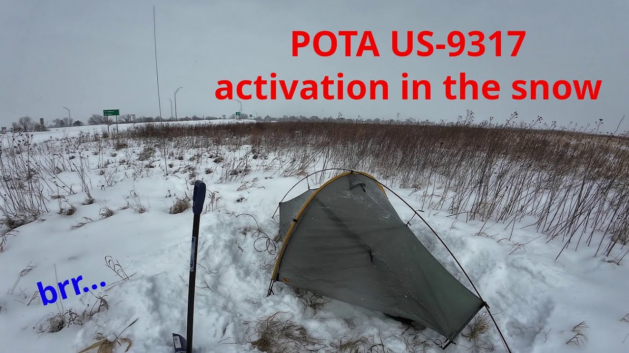 POTA in the Snow: Surviving a -13°C POTA activation