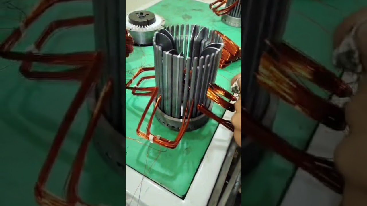 H Frame Motor Winding Machine stack Height 28mm to 75mm
