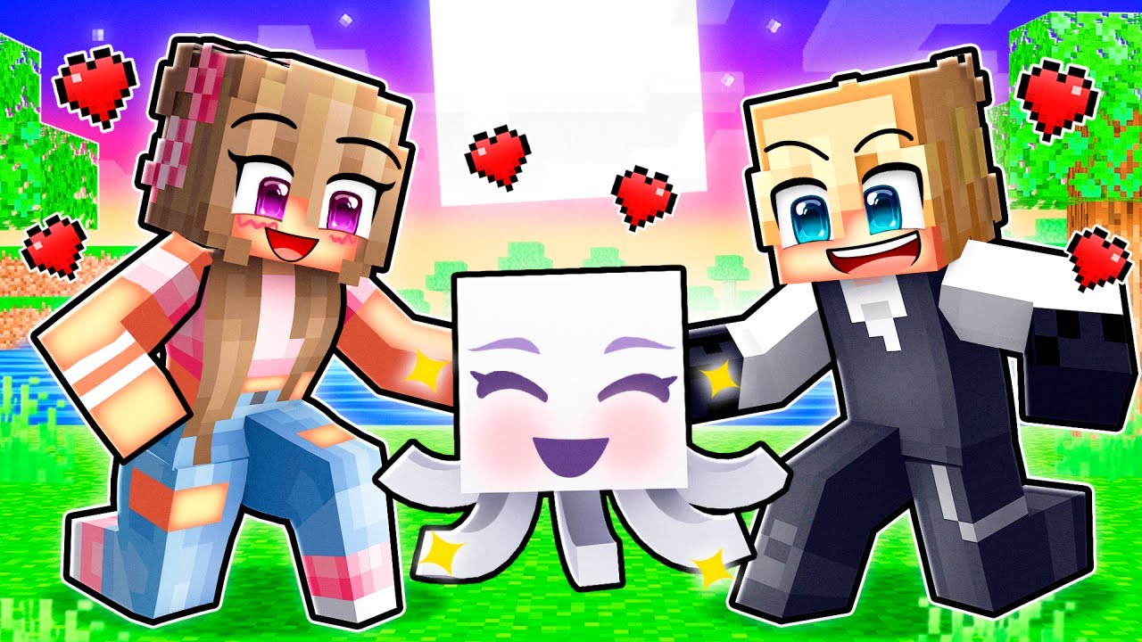 We ADOPTED a HAPPY GHAST in Minecraft!