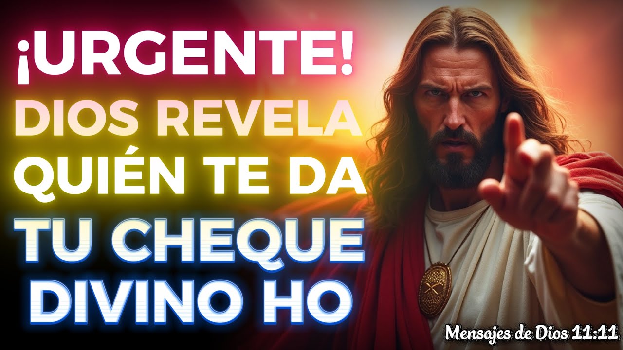 🔴 ¡URGENTE! DIOS REVELA EL NOMBRE DE QUIÉN TE TRAERÁ TU CHEQUE DIVINO HOY