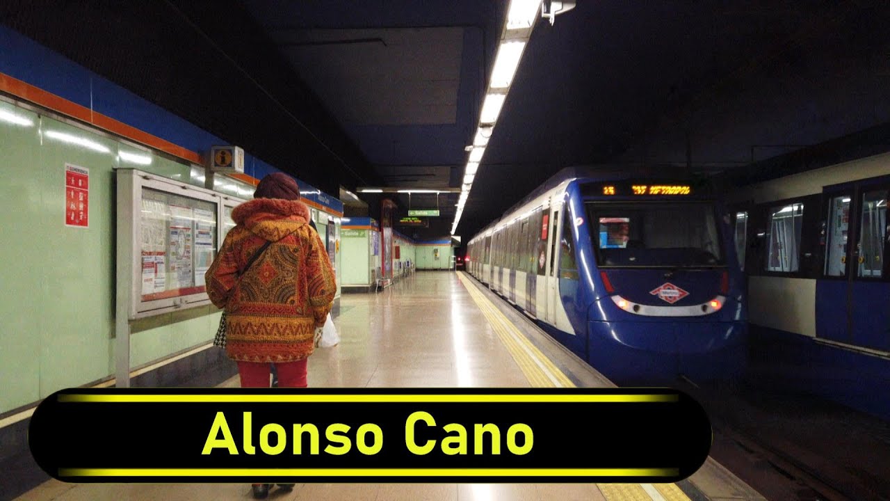 Metro Station Alonso Cano - Madrid 🇪🇸 - Walkthrough 🚶