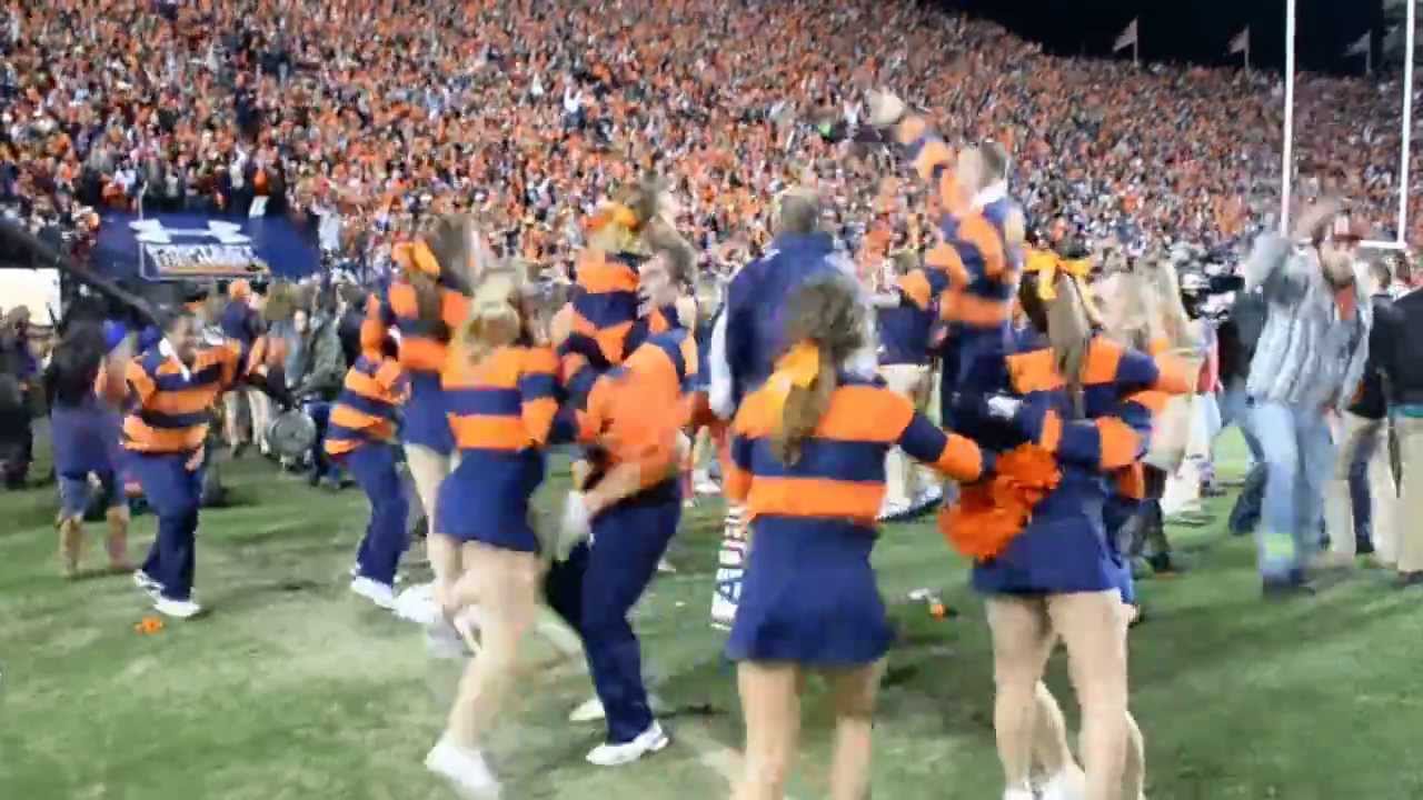 Auburn's Game Winning Touchdown Celebration at Iron Bowl 2013