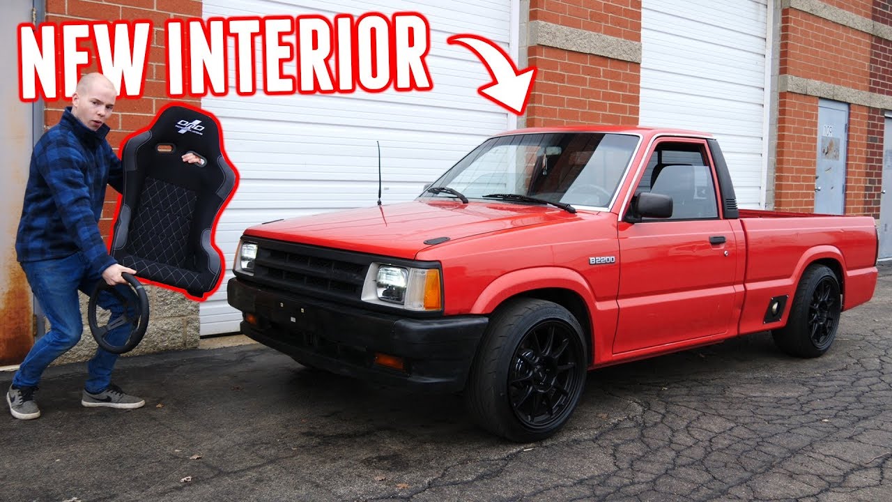 Drift Truck Gets a NEW INTERIOR - Racing Seats, Steering Wheel, Hydro & MORE!