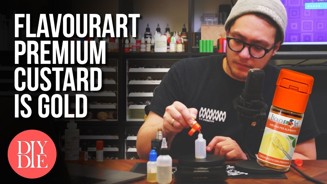 FlavourArt's Custard Premium is GOLD [ DIYorDIE Show Highlights ]