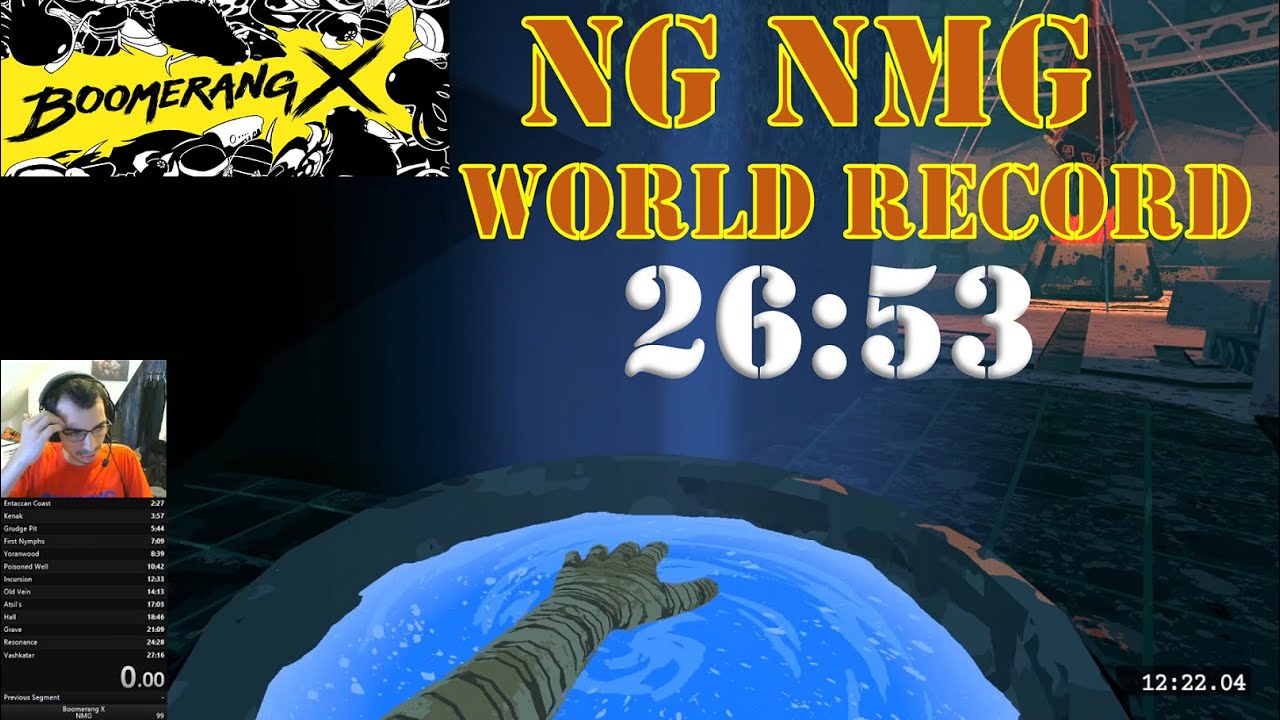 Down the timer goes... Boomerang X Speedrun Former WR - 26:53 - NG NMG