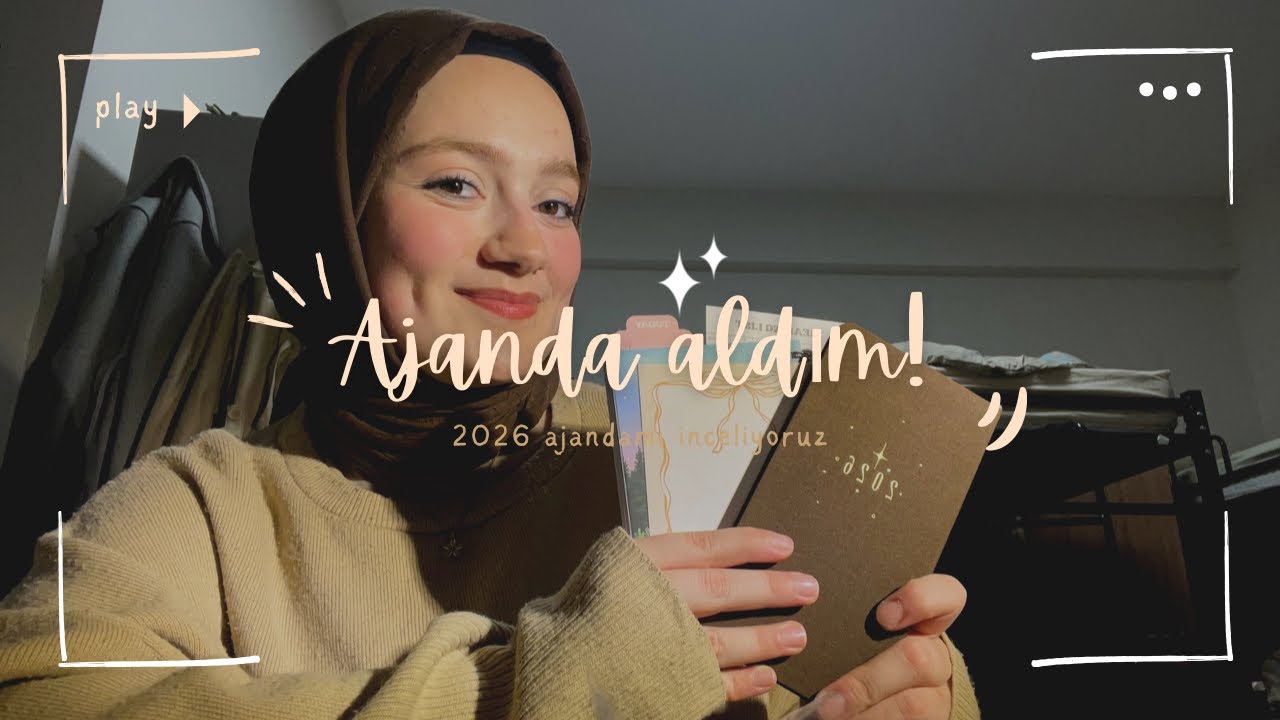 2026 ajandamı inceliyoruz!