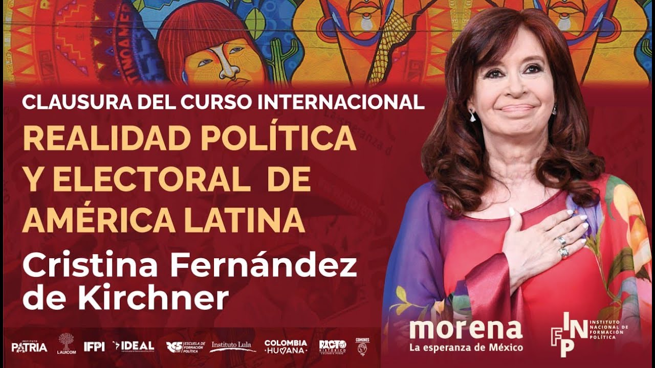 Cristina Fernández de Kirchner - Clausura curso Internacional 