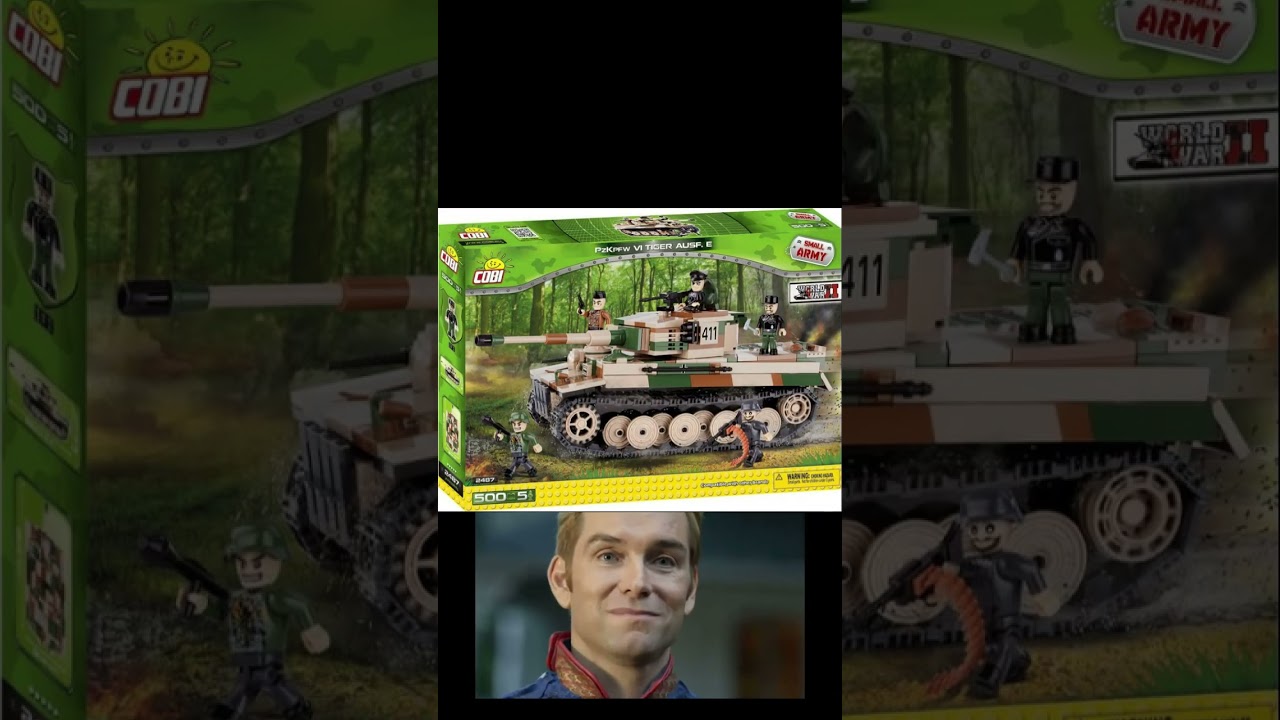 Рейтинг Cobi Tank Tiger #cobi #lego #tiger #panzer #warthunder #ww2 #worldwar2 #tank