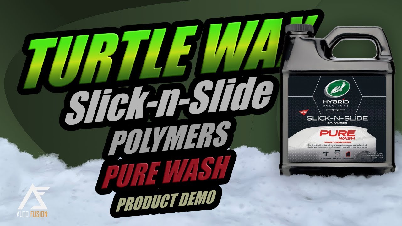 Демонстрация TurtleWax Slick-n-Slide Pure Wash
