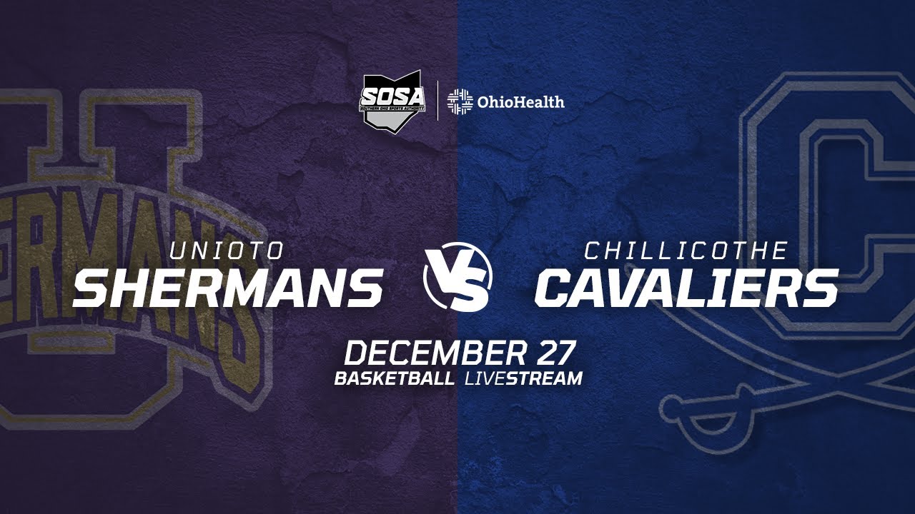 BASKETBALL: Unioto Shermans vs Chillicothe Cavaliers