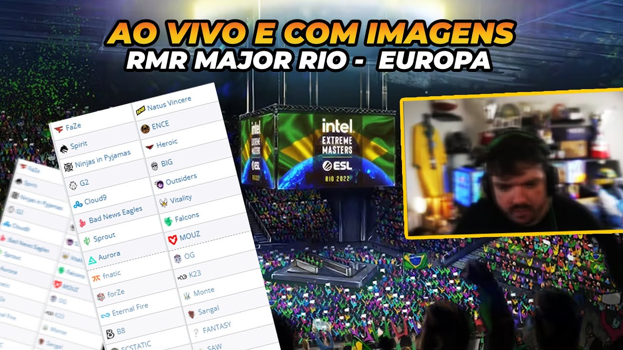 AO VIVO EUROPA RMR COM GAULES