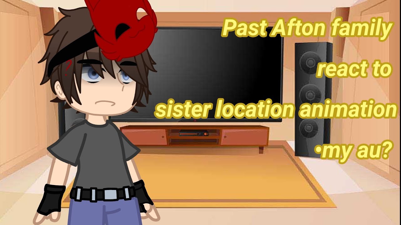 Past Afton family react to sister location animation~||by : it's Sakkiro||not original