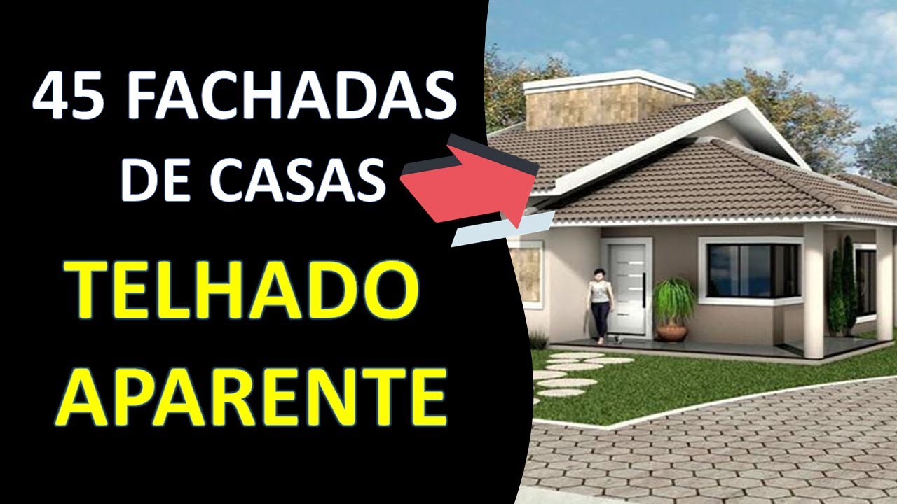 Dê um Toque Moderno: 45 Ideias para Telhados Aparentes!