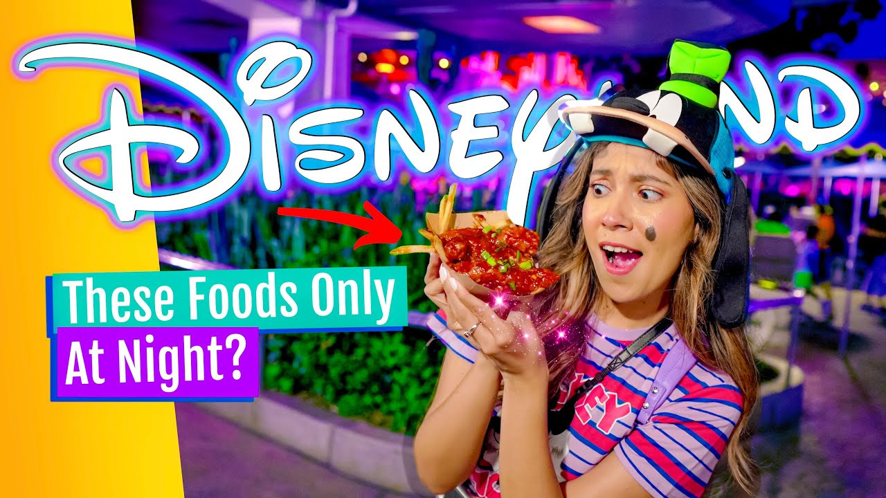 You Can Only Get These Tasty DISNEYLAND FOODS At Night & New Indiana Jones Merch!
