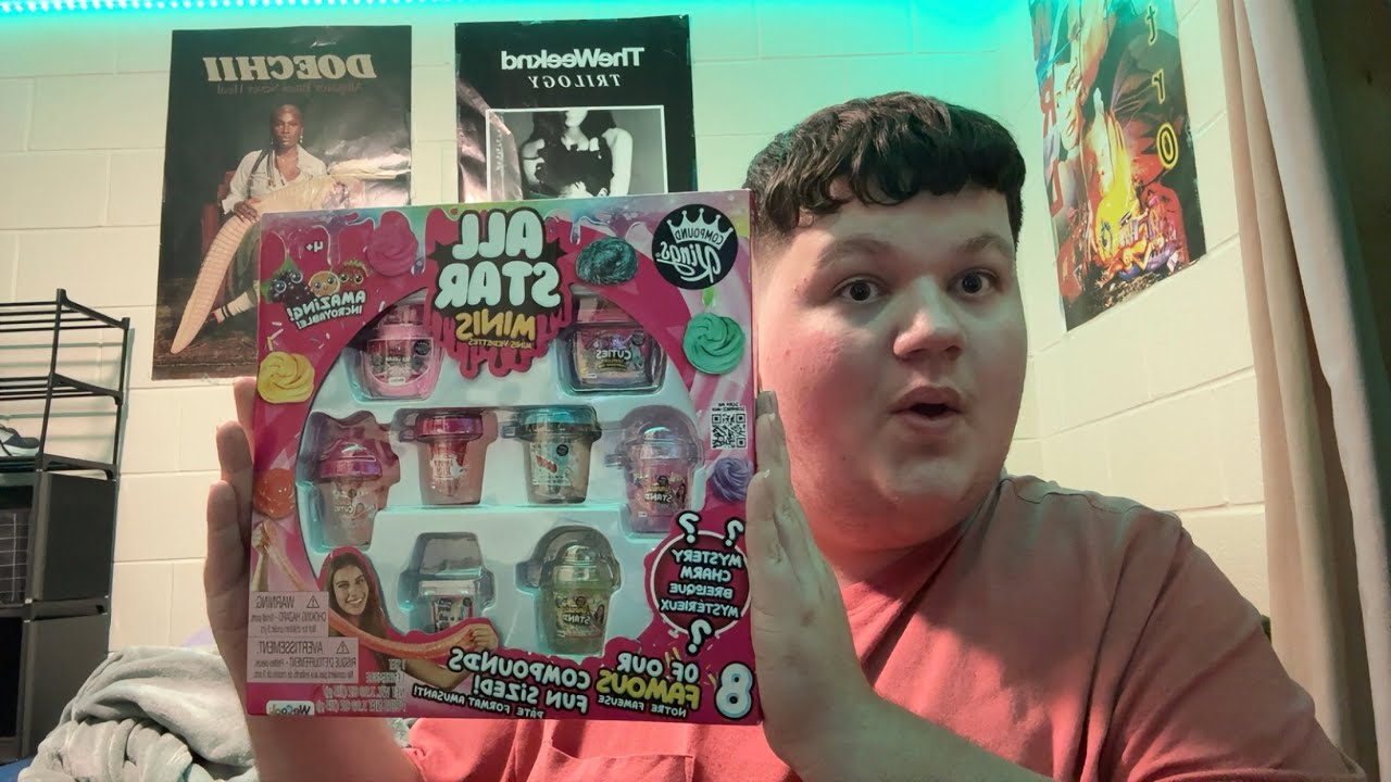 ASMR | ALL STAR MINI Slime Review !! ( I Didn’t Like It☹️)