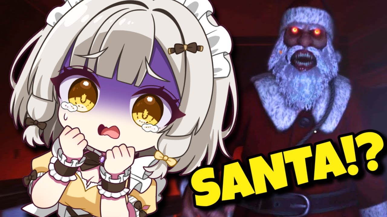 Playing the SCARIEST Christmas Horror Games! 😱