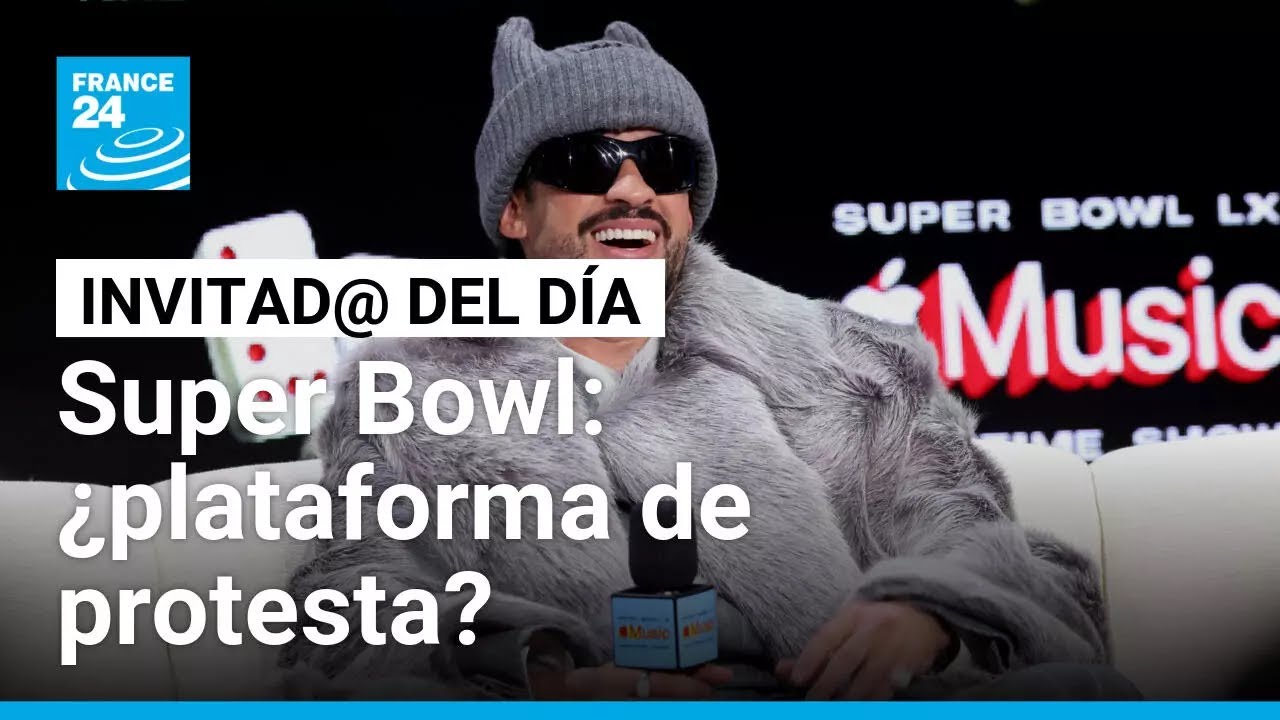 Bad Bunny en el Super Bowl: ¿politización del espectáculo más visto del mundo? • FRANCE 24