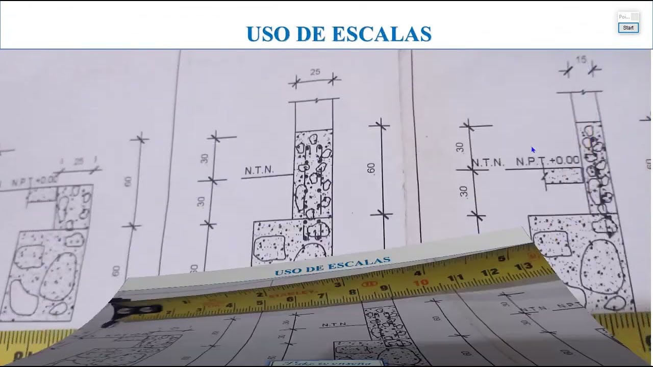 Como medir planos a escala usando solo wincha |medición  rápida y sencilla|  PAKO VIDEO N° 6|