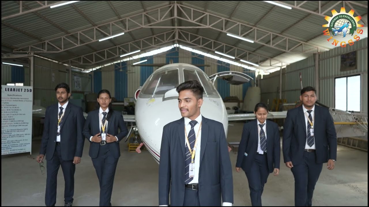 Full Campus Tour ✈️ | Wingsss College of Aviation Technology | Aviation Student Life