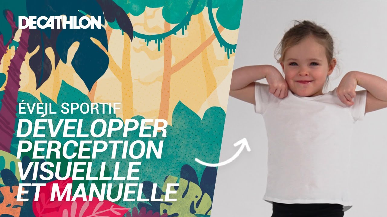 TUTO - Motricité enfants : développer sa perception visuelle et manuelle ! 👧👦 I Decathlon