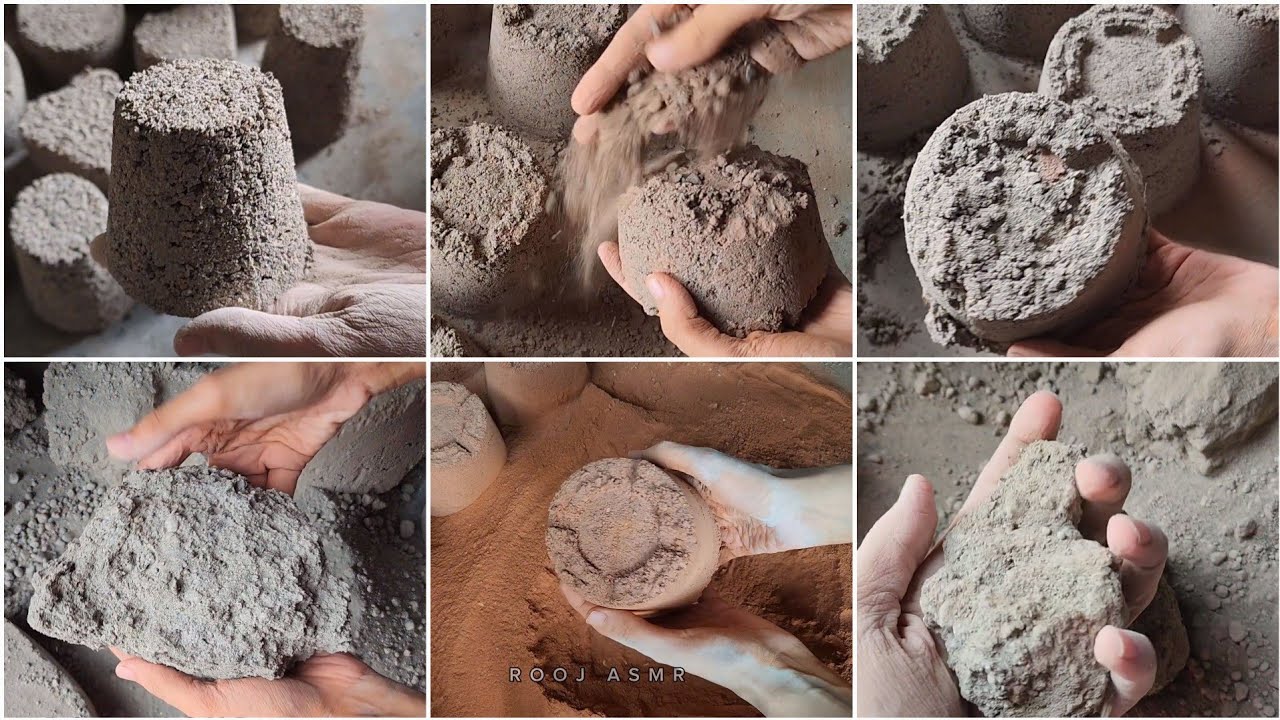 Finally, It's a new crumbling vlog🥳 Different Textures Crumbling (Part-1)❤️ Textures/Weather Update💕