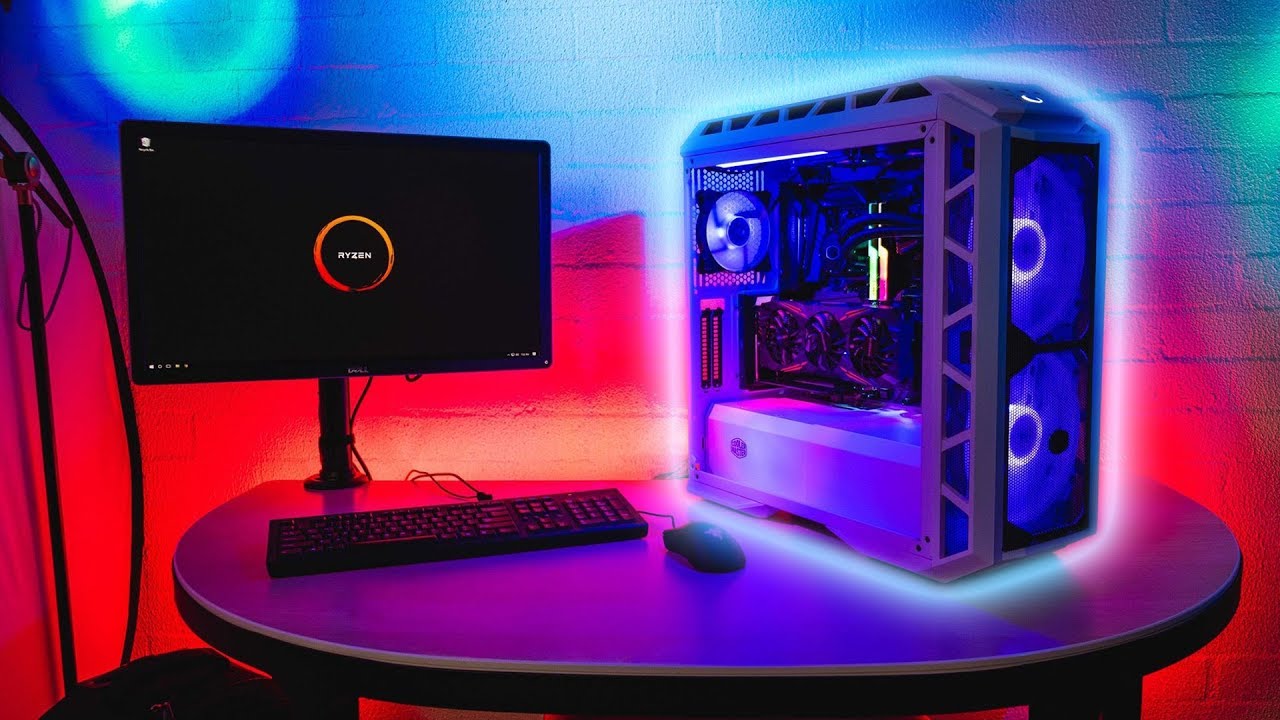 AMD Ryzen 7 2700X - First Build - Cooler Master H500P Mesh - Cooler Master ML240R RGB