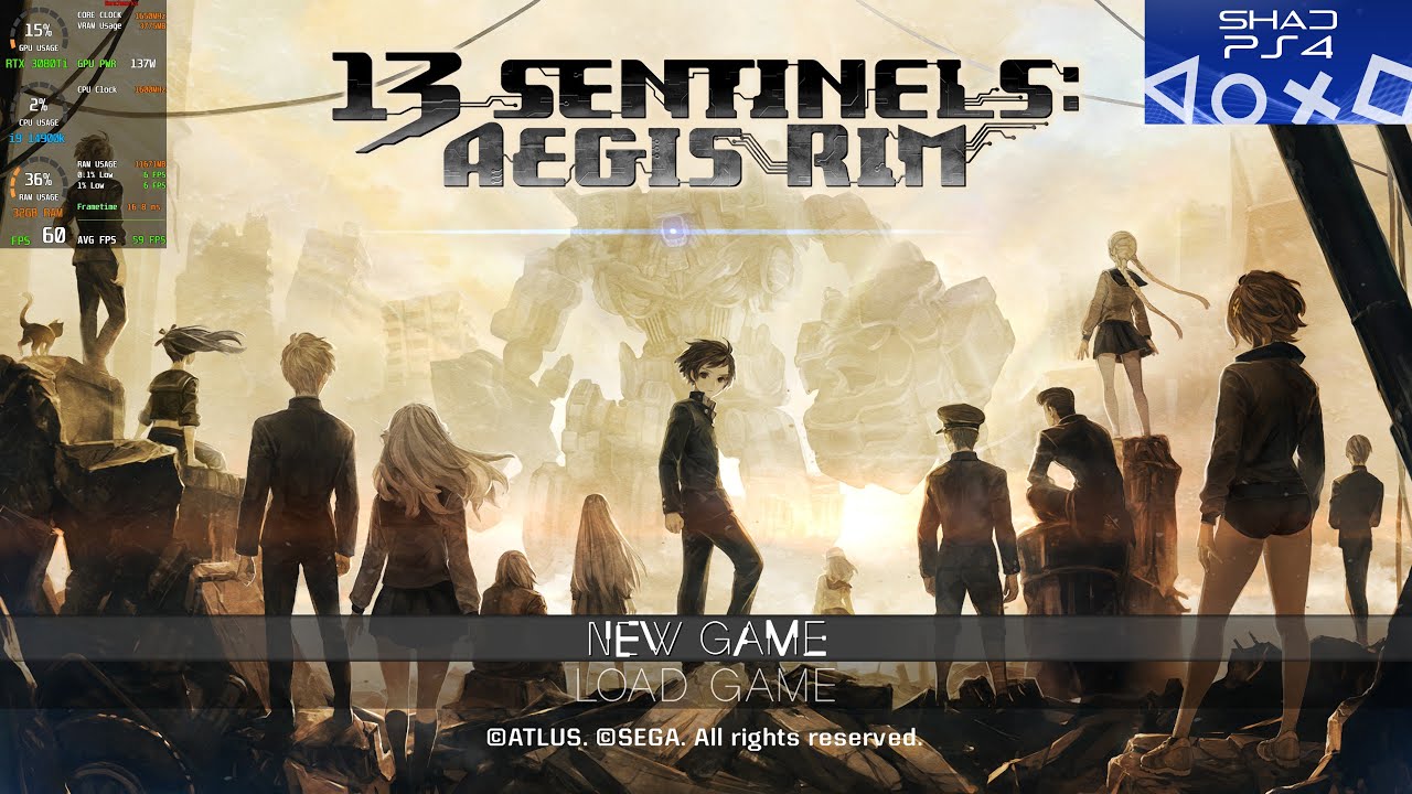 13 Sentinels: Aegis Rim Gameplay | ShadPS4 0.11.1 WIP cad0278 PS4 Emulator PC
