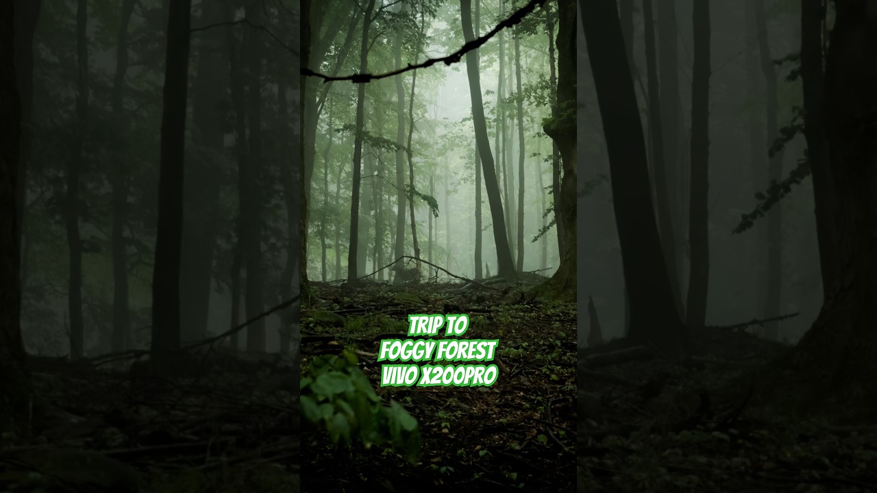 Epic trip to foggy forest!! 😯 