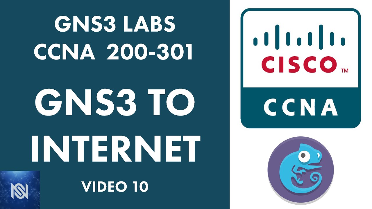 How to Connect GNS3 to the Internet with the NAT Cloud - VIDEO 10