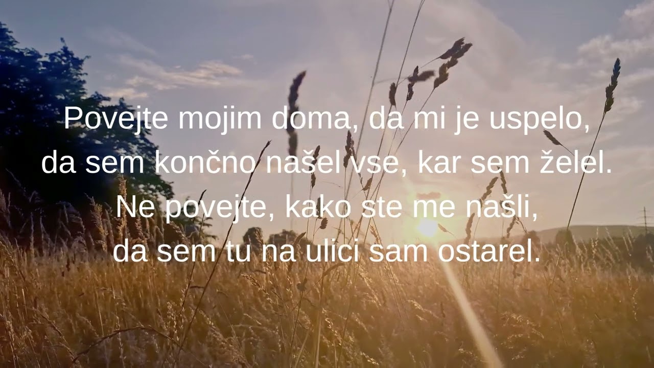 Severa Gjurin   Ali je se kaj prostora tam na jugu KARAOKE